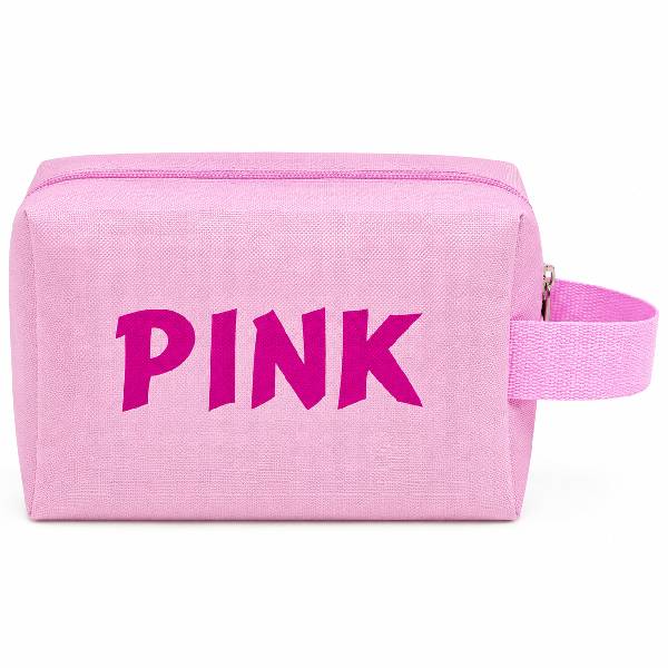 Brinde Necessaire Personalizada Rosa Claro
