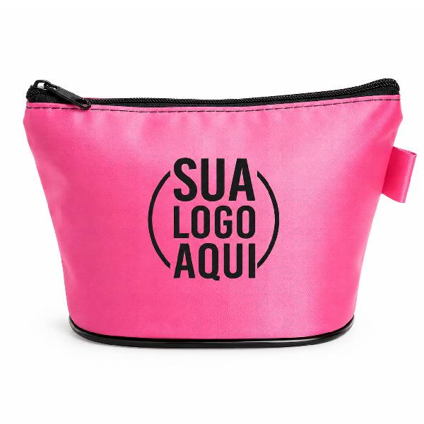 Brinde Necessaire Rosa Personalizada