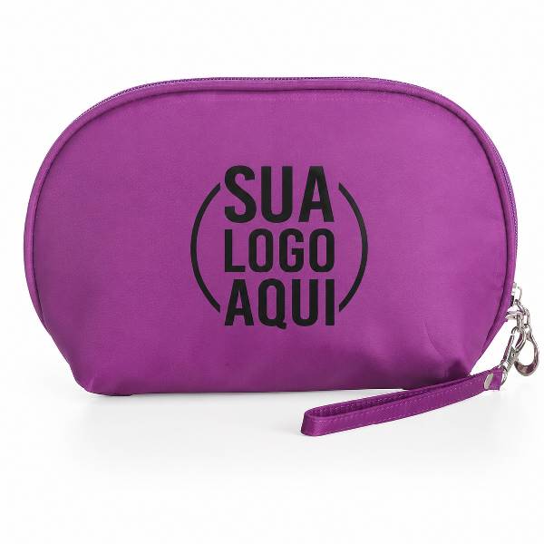 Brinde Necessaire Roxa Personalizada