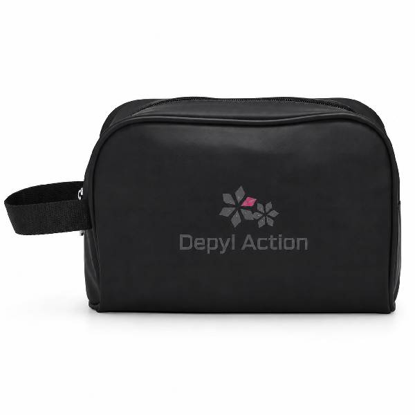Kit Necessaire de Couro de Viagem Personalizada