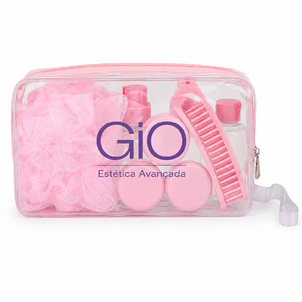 Kit Necessaire de viagem e personalizada