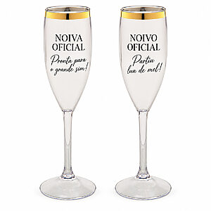 Taças Personalizadas para Noivos e Noivas