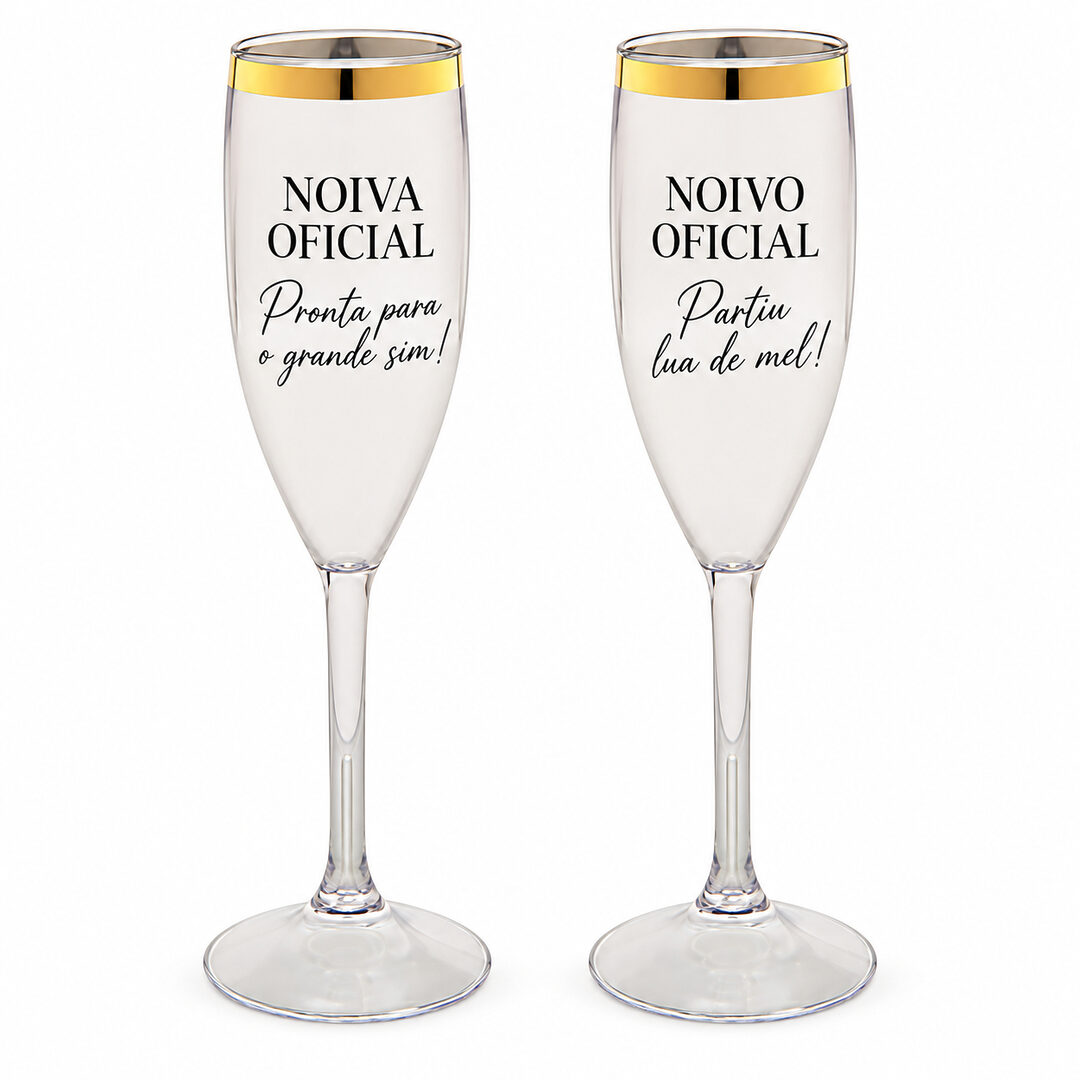 Taças Personalizadas para Noivos e Noivas