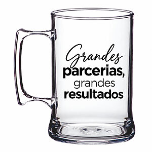 Taça de Chopp Acrilico Personalizada