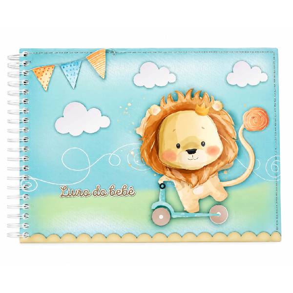 Diário do bebê Personalizada