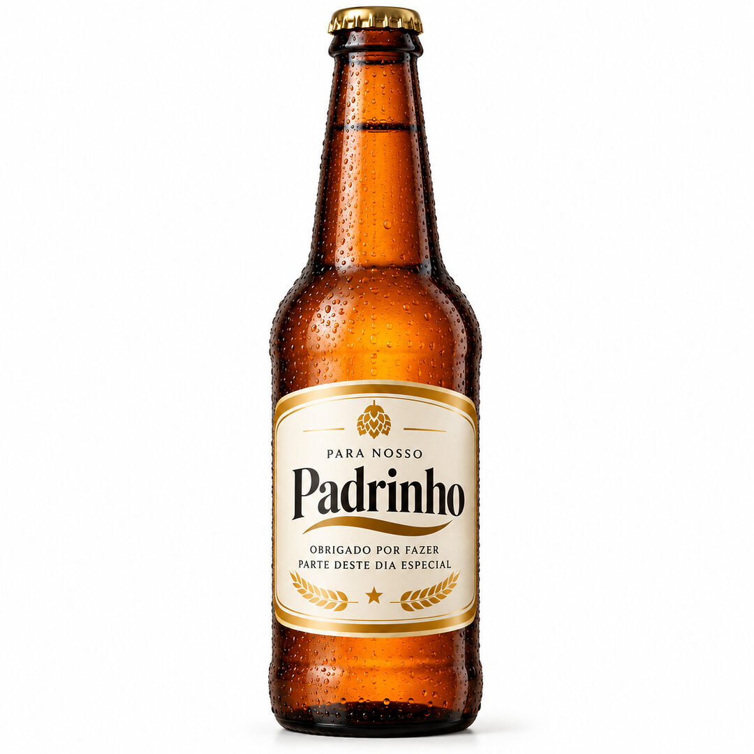 Cerveja Personalizada para Padrinhos
