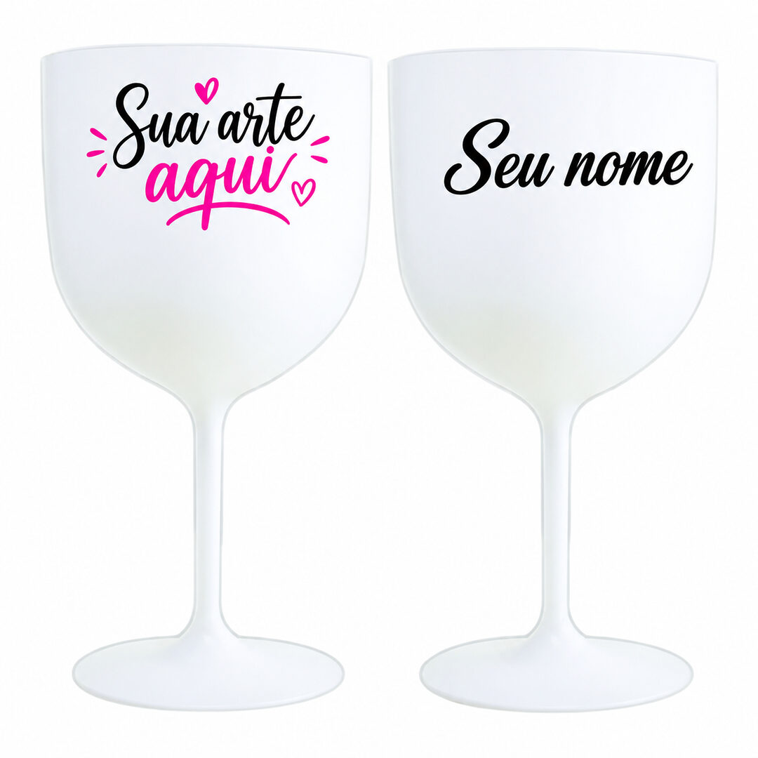 Taça personalizada com nome