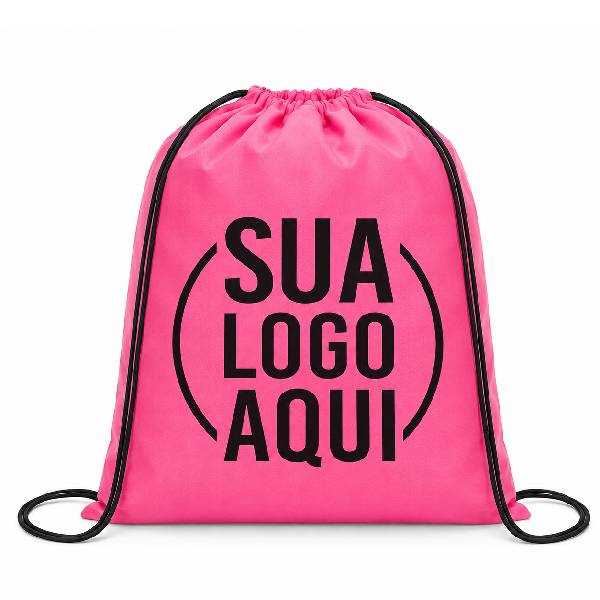 Mochila Personalizada Na Cor Rosa