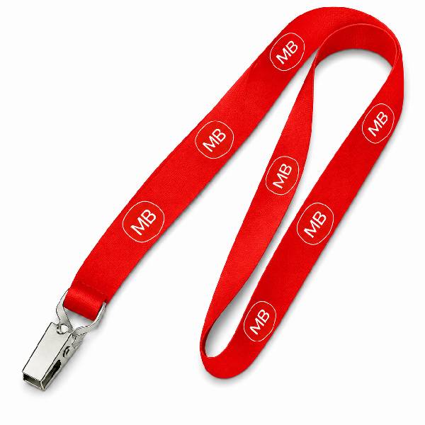 Cordão de crachá personalizado