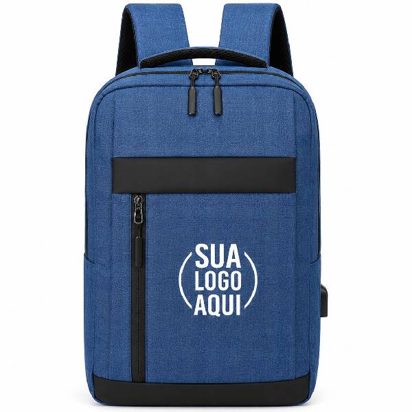 Mochila Azul Personalizada