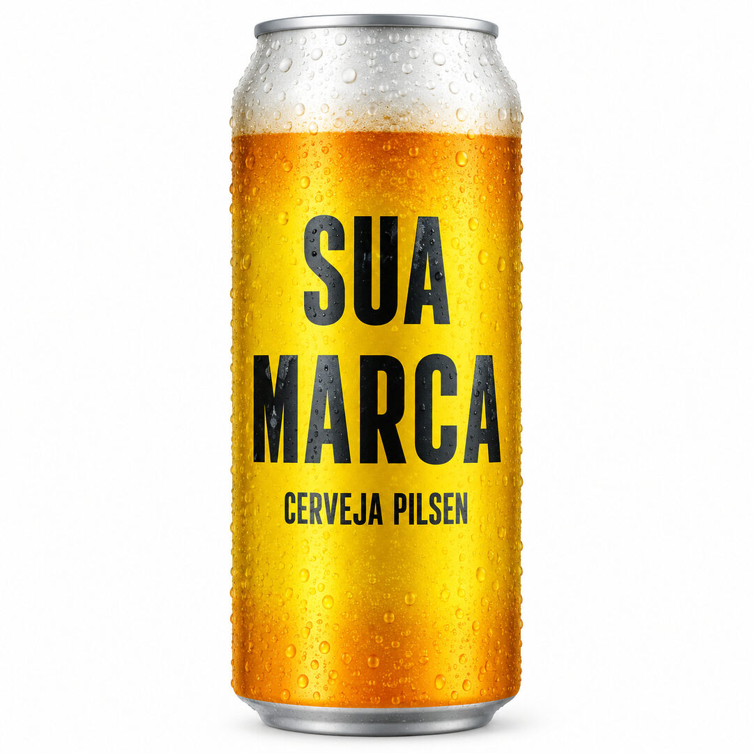 Lata de Cerveja Personalizada com sua Logo