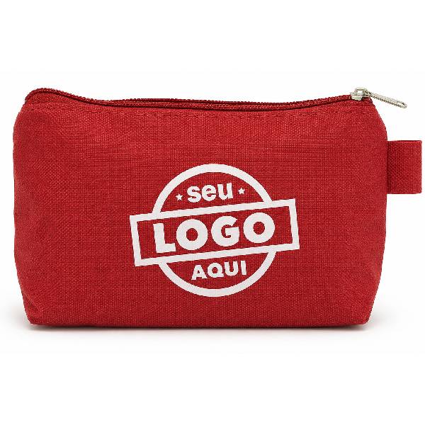 Necessaire Para Personalizar Vermelha