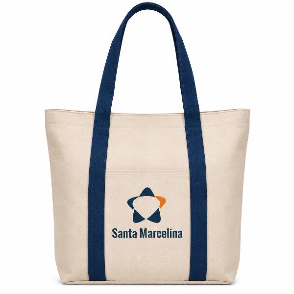 Sacola em Algodão com Alças Personalizado
