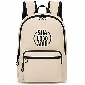 Mochila Couro e Personalizada Feminina