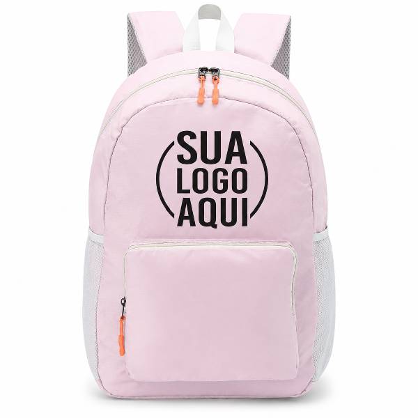 Mochila Personalizada Rosa Claro