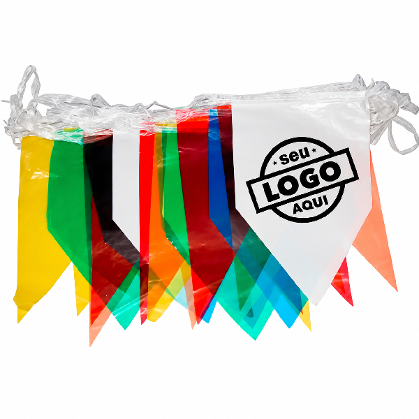 Bandeirinha Festa Junina De Plástico Kit 200 Metros