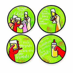 Porta Copo em EVA Personalizado - Ideal para Promover Sua Marca