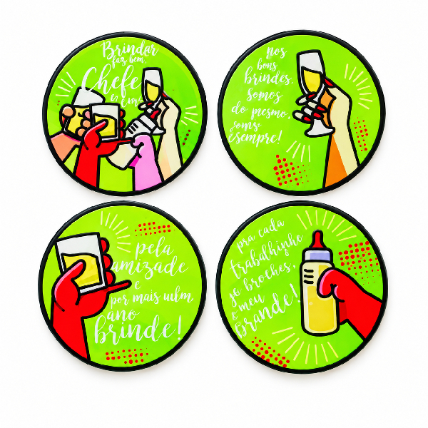 Porta Copo em EVA Personalizado – Ideal para Promover Sua Marca