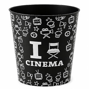 Balde de Pipoca Personalizado para Cinema