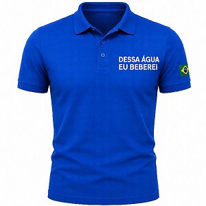 Camiseta Azul Personalizada