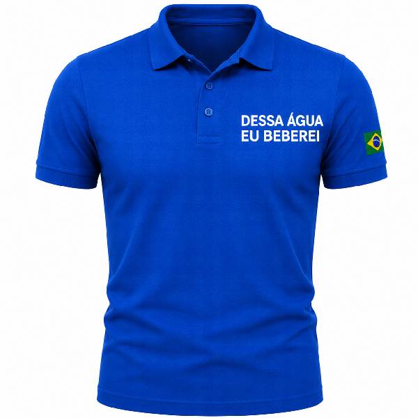 Camiseta Azul Personalizada