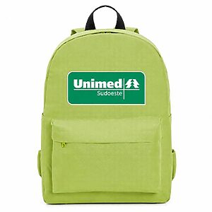 Mochila Personalizada Verde Brinde