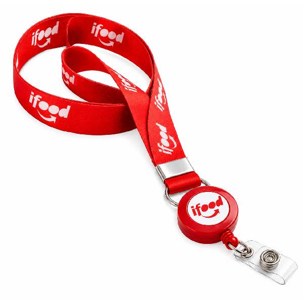 Cordão Para Crachá Personalizado Presente