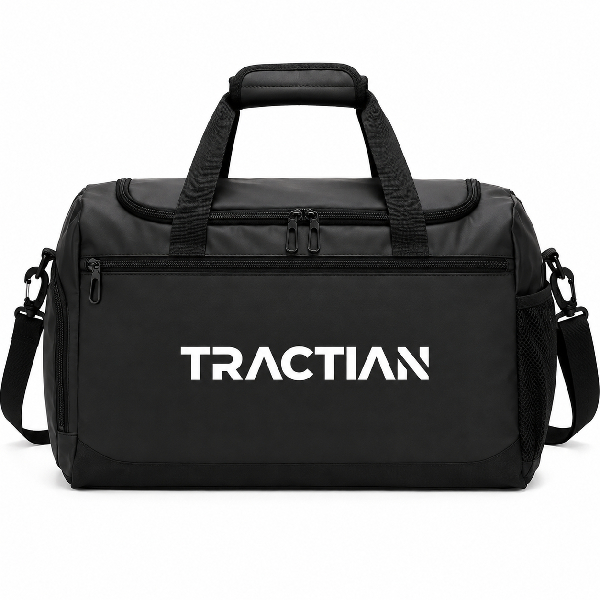 Bolsa de Couro para Viagem Logo