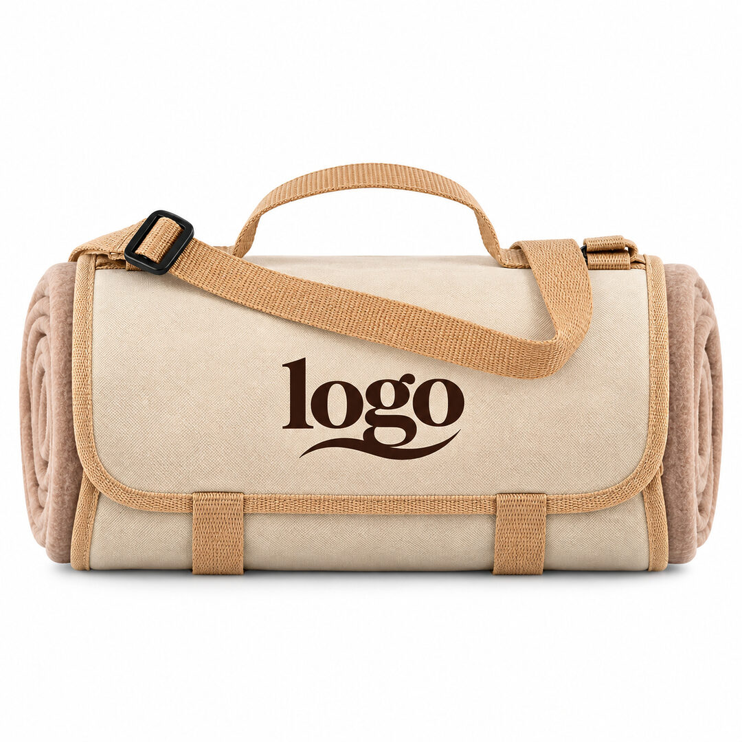 Manta Personalizada com Logo Brinde