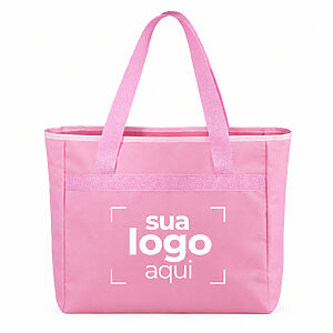 Sacola de Nylon com Logo Personalizada