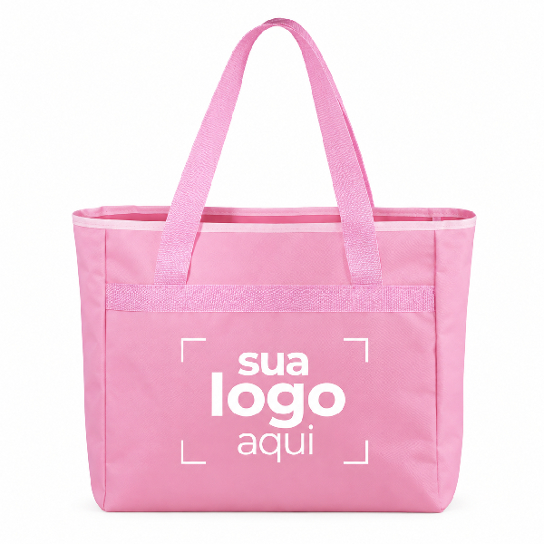 Sacola de Nylon com Logo Personalizada