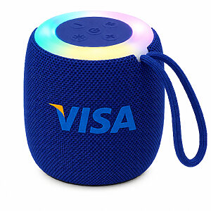 Caixa de Som Azul Personalizada