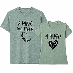 Camisetas personalizadas para casal