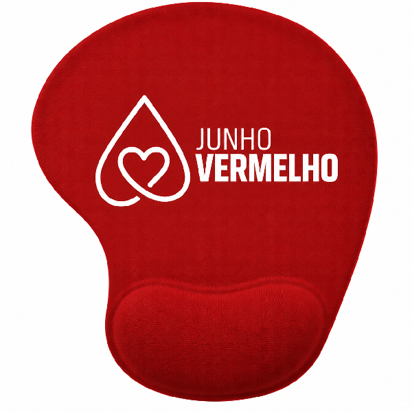 Mouse Pad Personalizado Junho Vermelho