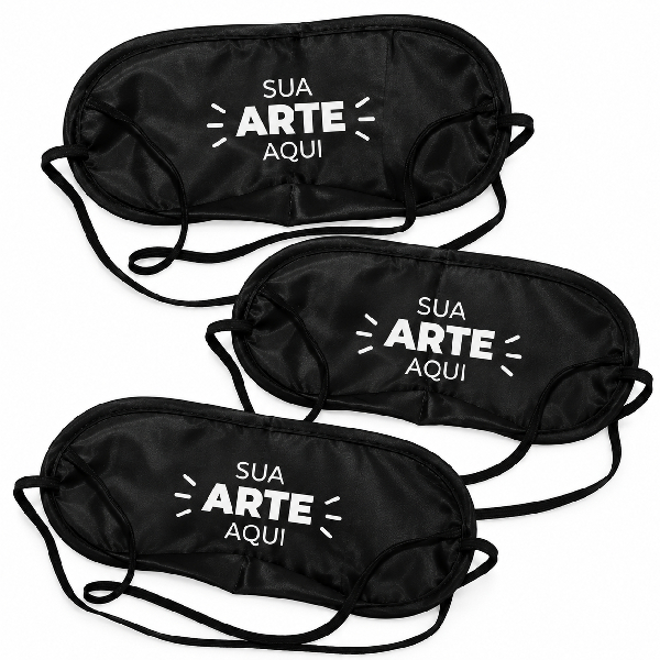 Tapa Olhos Personalizado com sua Arte