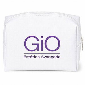 Brinde Necessaire Branca Personalizada