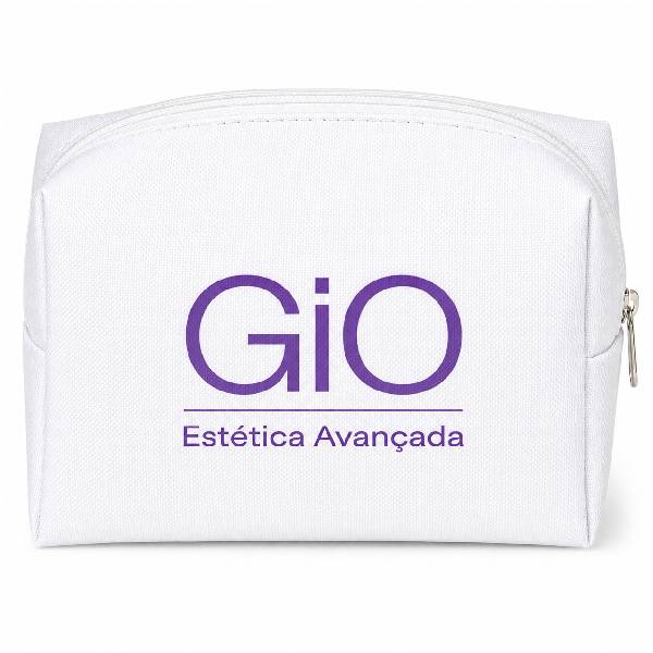 Brinde Necessaire Branca Personalizada