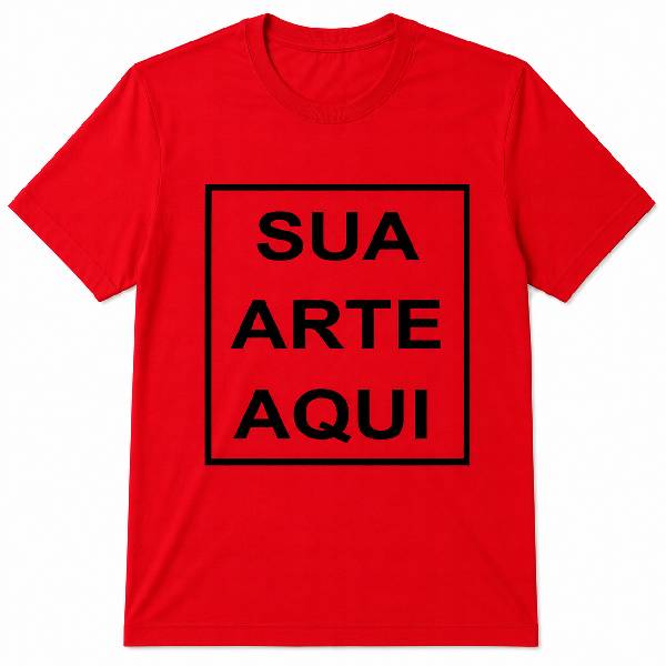 Camisetas Personalizadas Vermelhas