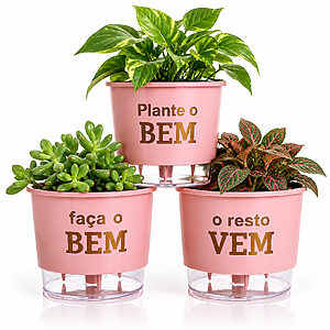 Vaso Auto Irrigável Personalizado
