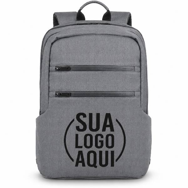 Mochila Notebook Plaquinha Personalizada