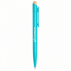 Caneta colorida de plástico personalizada