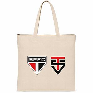 Sacola de Algodão com Fecho