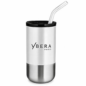 Brinde Copo com canudo personalizado