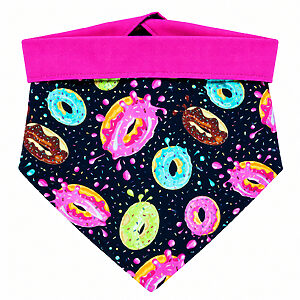 Bandana Donuts Rosa Personalizada