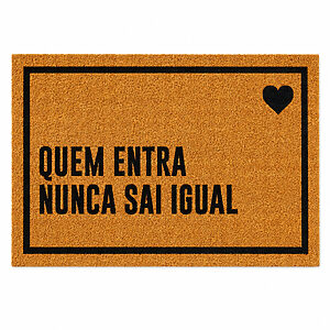 Capacho em Fibra de Coco Personalizado