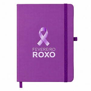 Moleskine Fevereiro Roxo