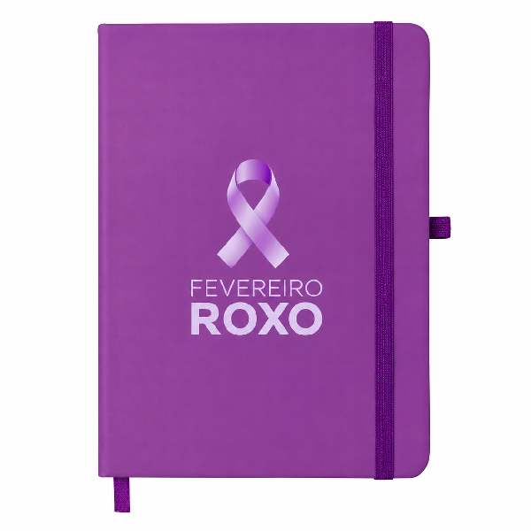 Moleskine Fevereiro Roxo
