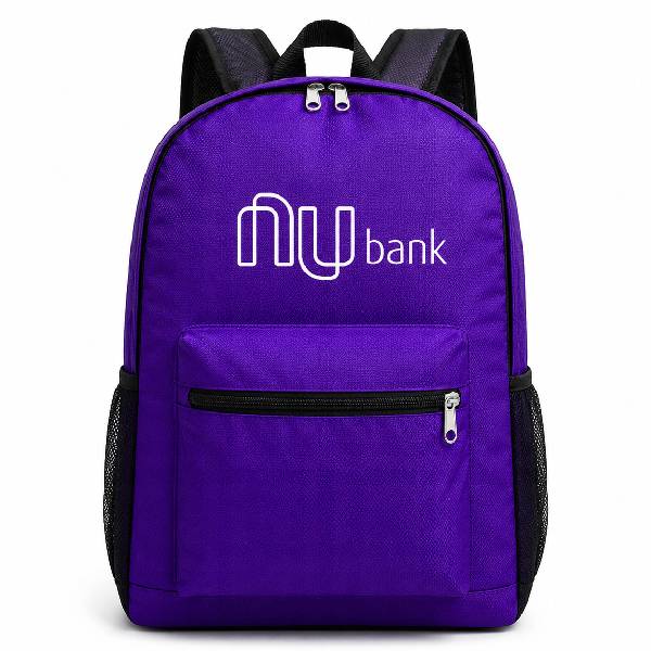 Mochila Na Cor Roxa Personalizada