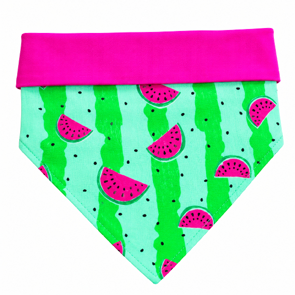Bandana Para Pets Melância Personalizada