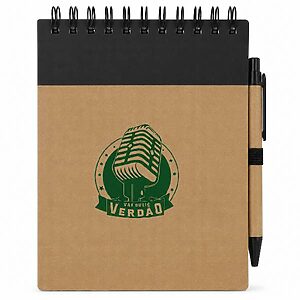 Bloco com Caneta de Anotações Ecológico